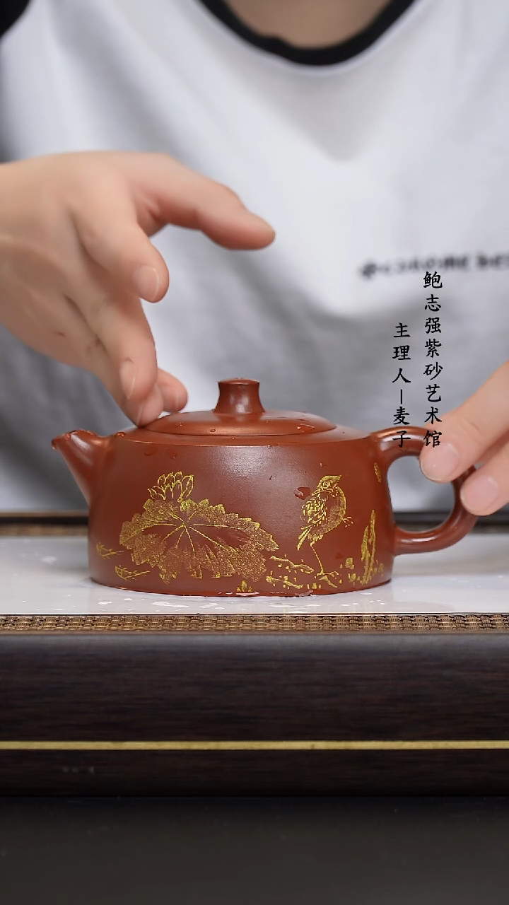【闪购商品】紫砂茶壶红皮龙 天际