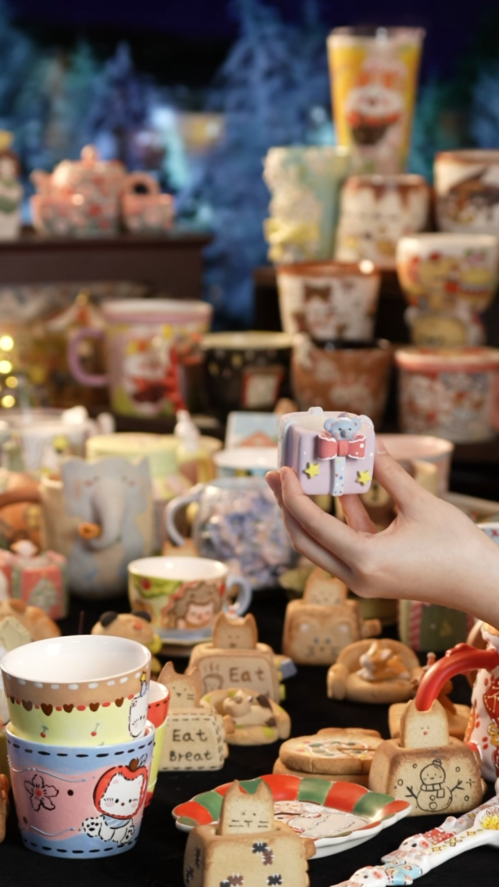 其他陶景德镇釉下彩手绘设计师款陶瓷