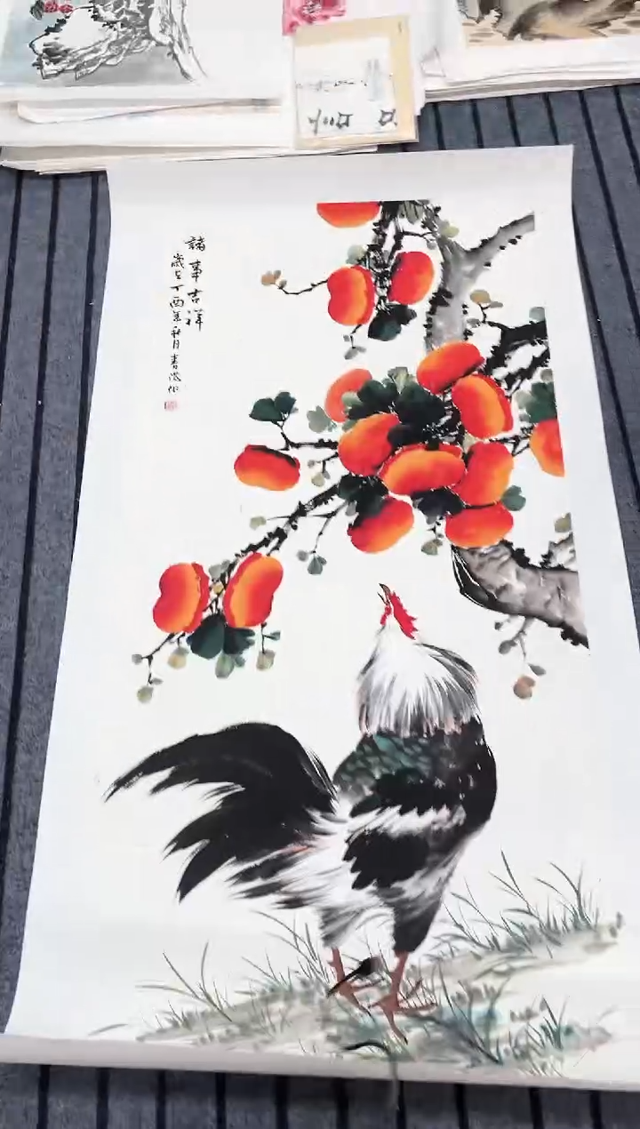 精品国画花鸟作品