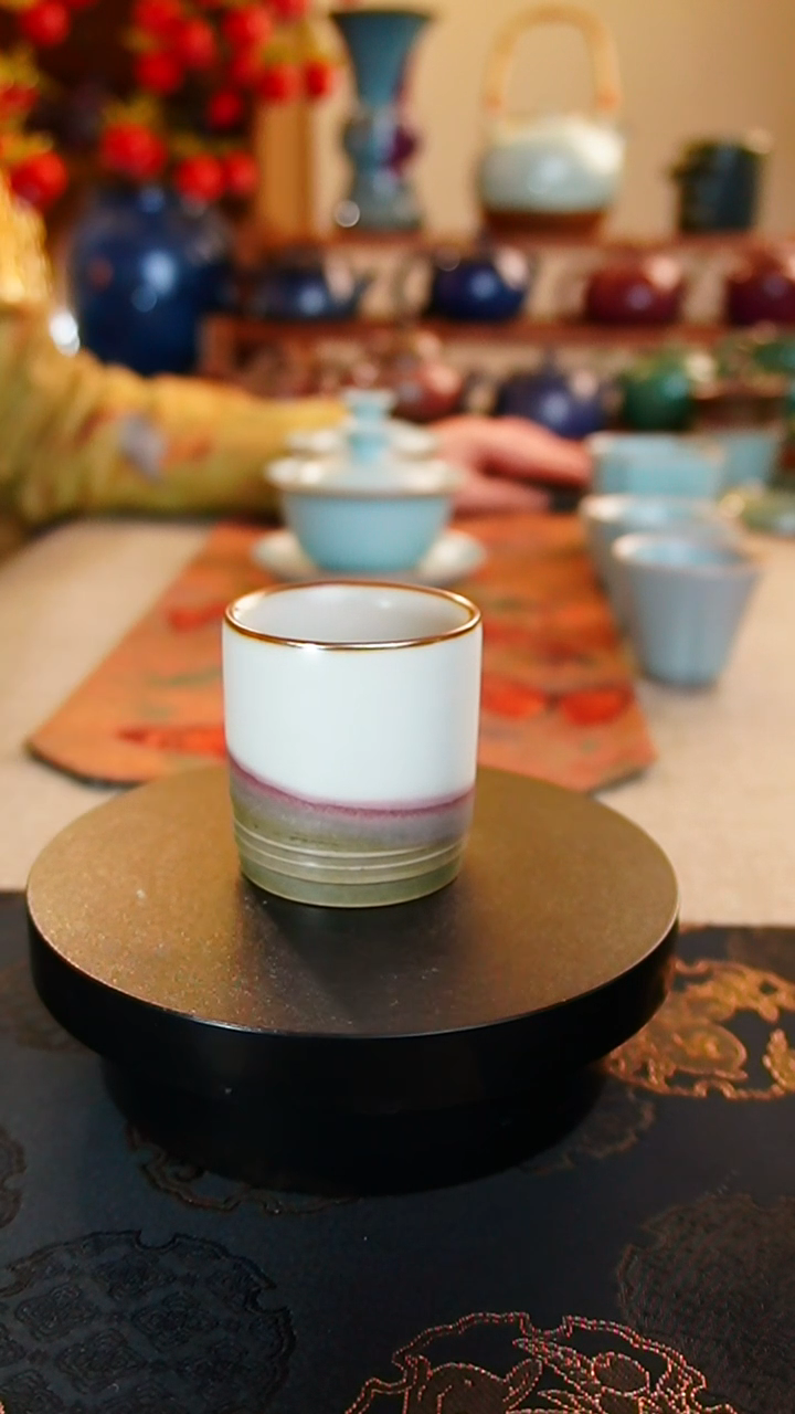 【闪购商品】瓷片炭烧田园杯