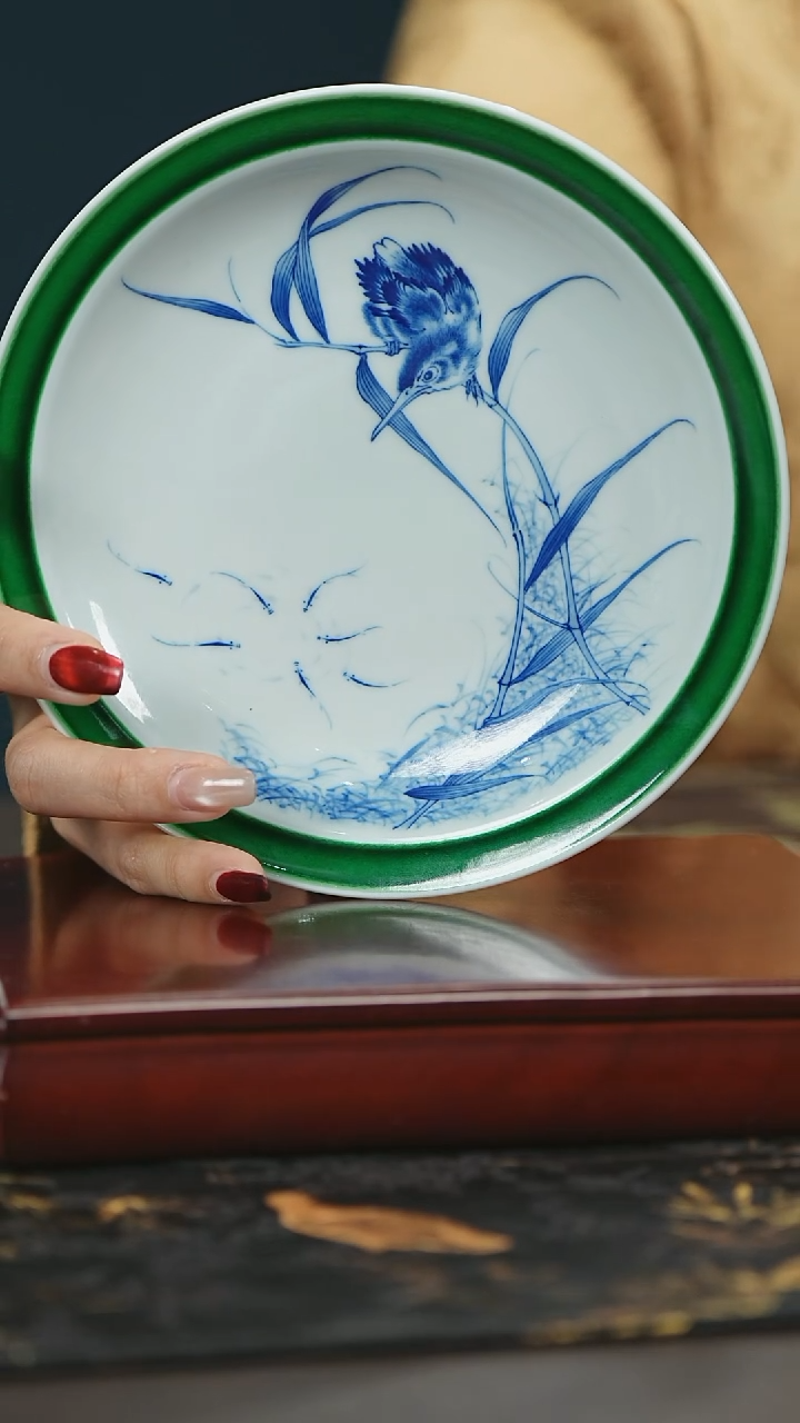 【闪购商品】瓷唐里郎窑绿单翠壶承