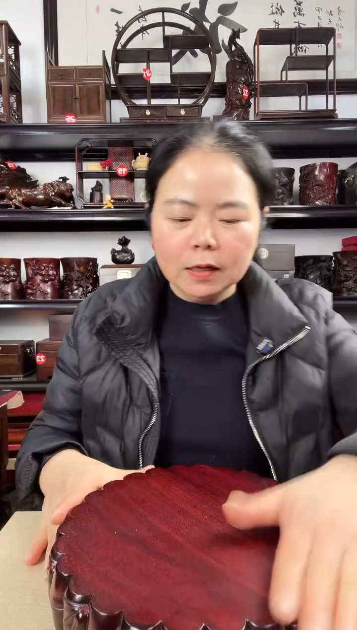 木596瑕疵老李红木工艺品