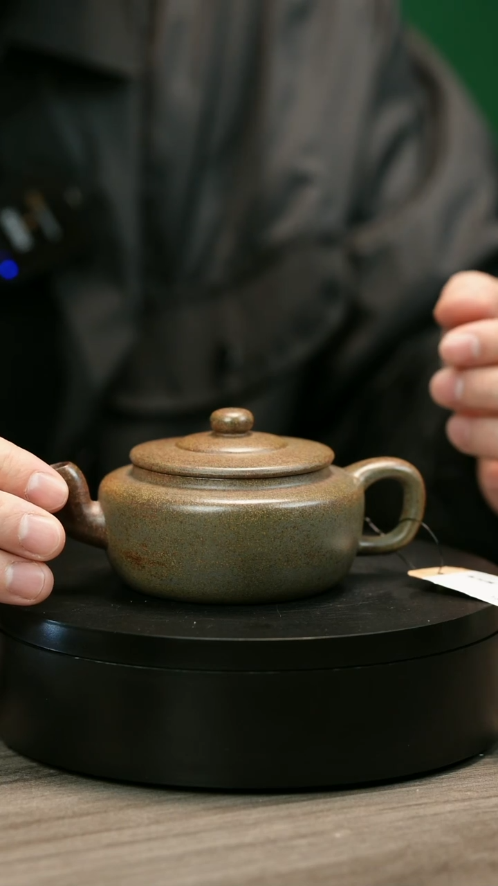 茶壶紫砂?****?H2397史鑫杰段泥光素旭帽