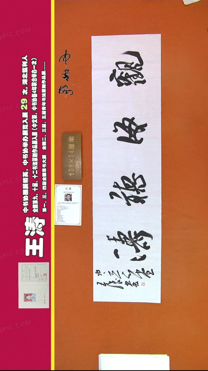 【闪购商品】书法221王涛书法作品