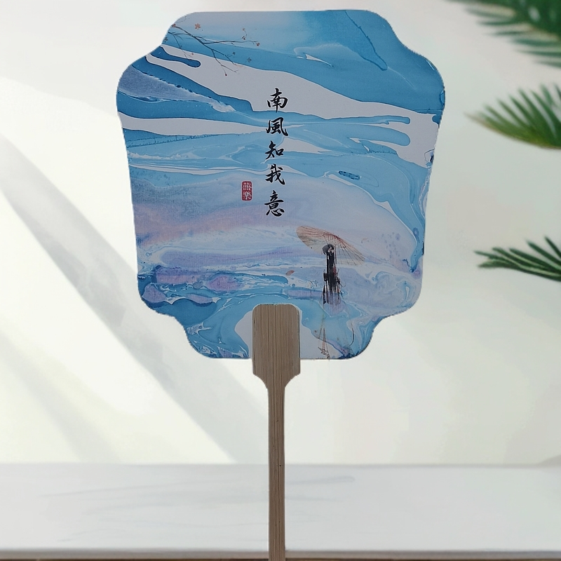 非遗漆扇，手工制作，默认微瑕，NO退NO换（偏远地区不包邮）