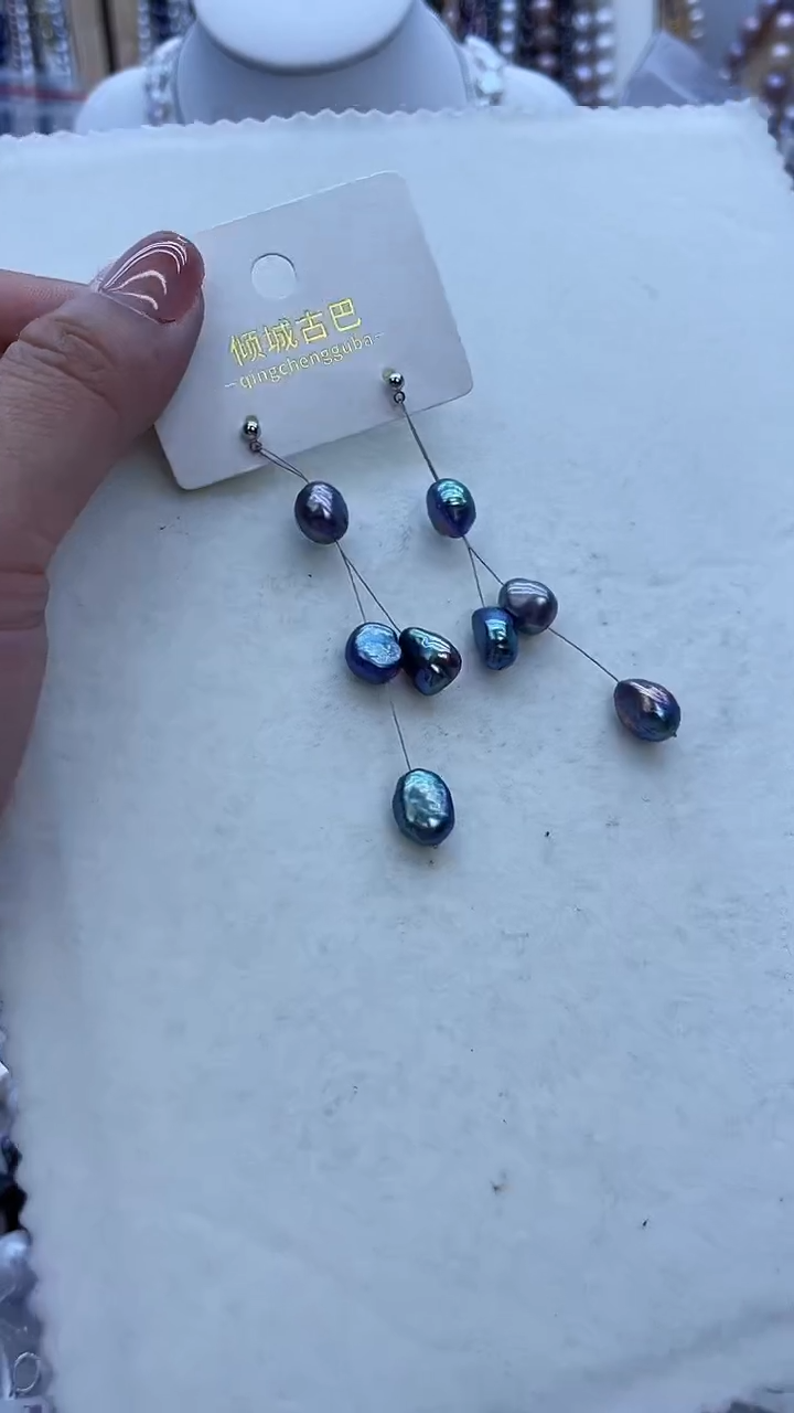 【闪购商品】淡水珍珠耳饰未镶嵌10
