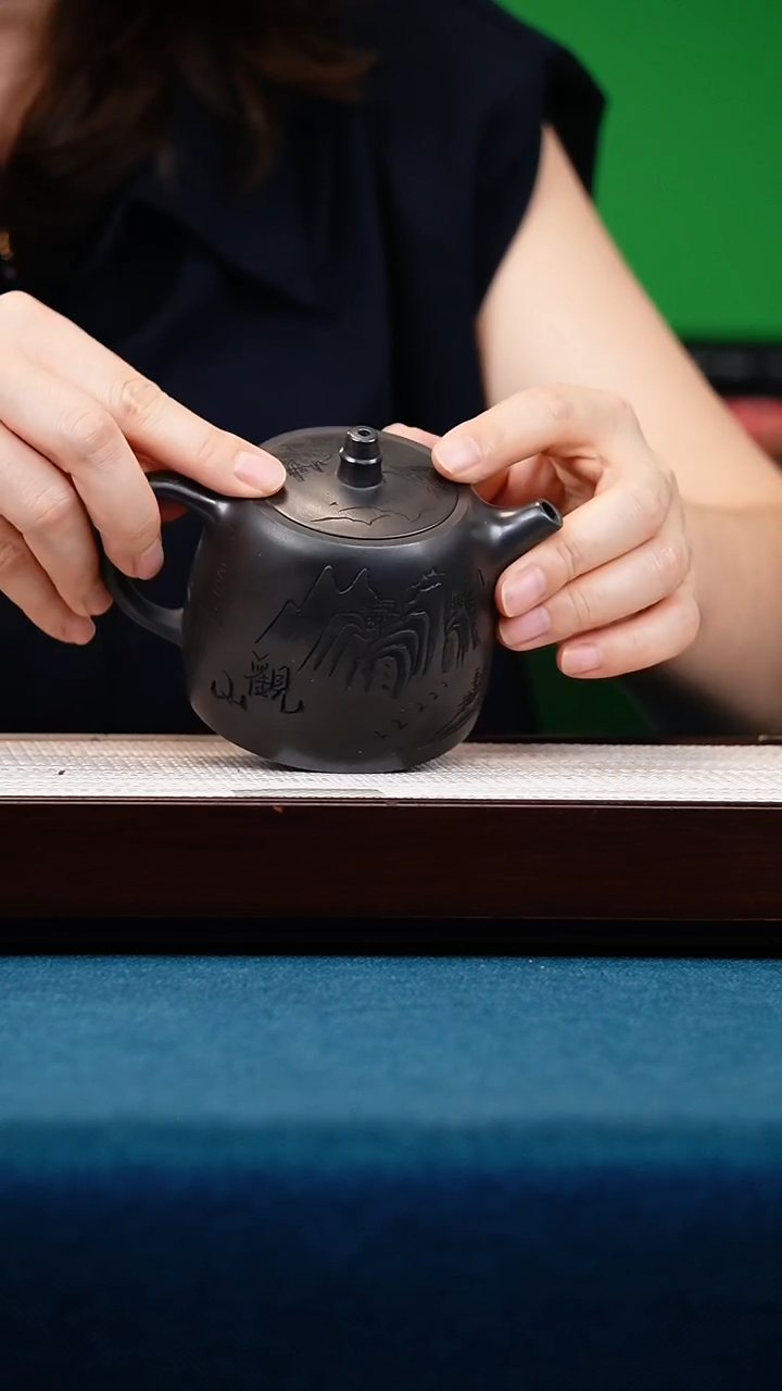 茶壶紫砂石黄汉铎