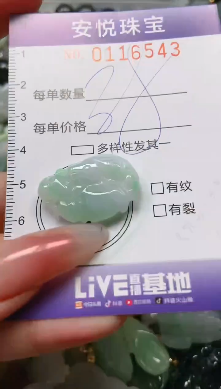 【闪购商品】翡翠颈饰未镶嵌闪购0116543