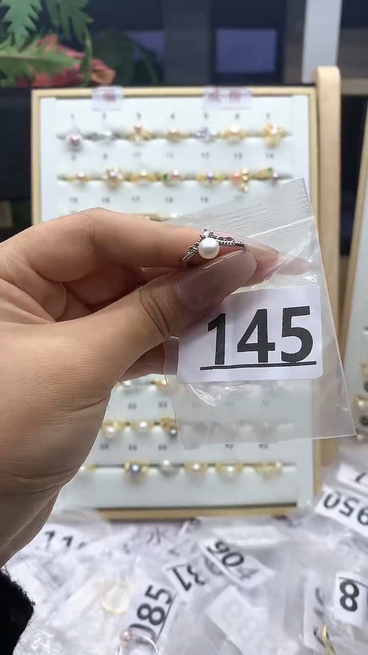 合金珠宝奇石淡水珍珠145