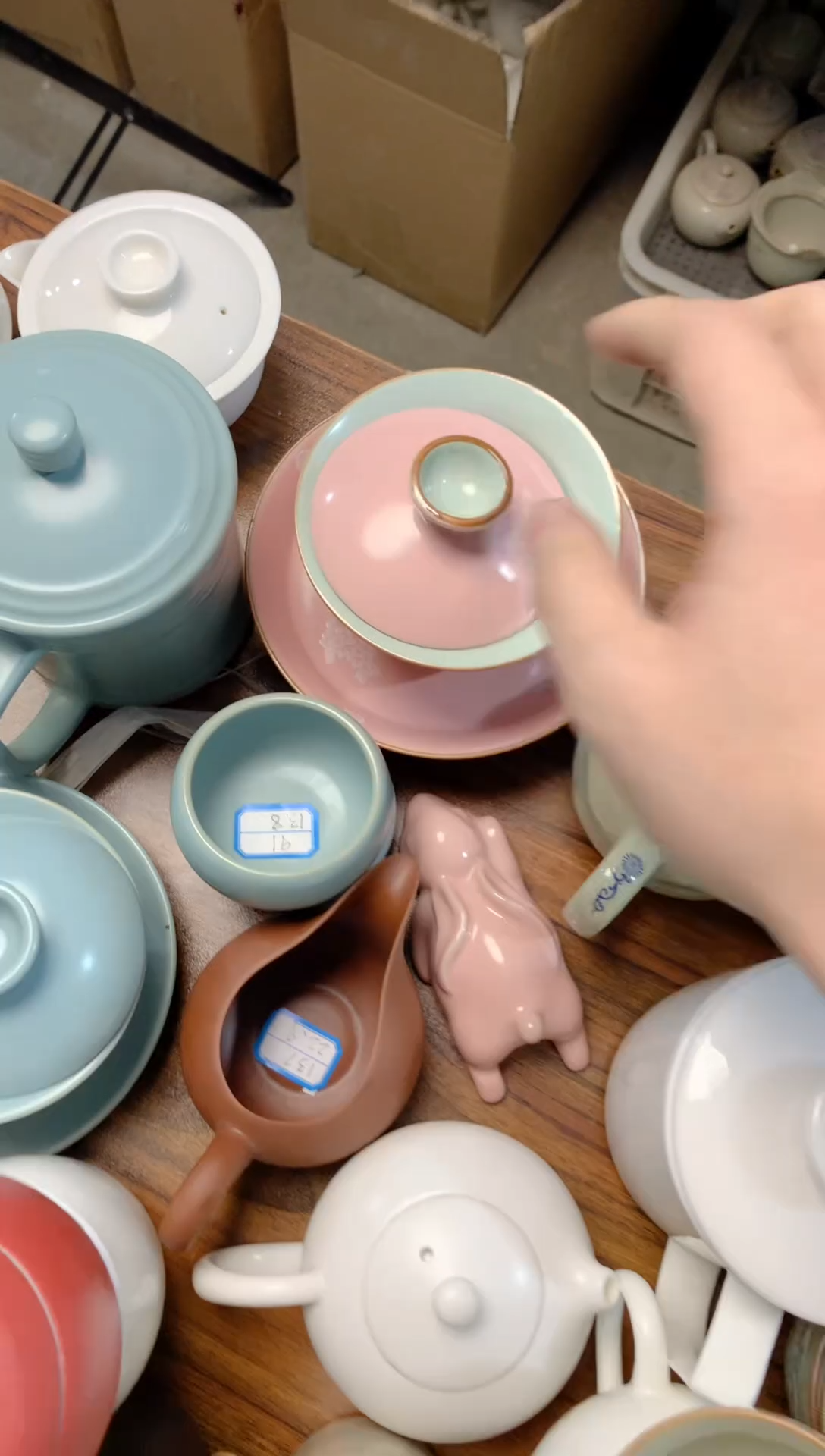 【闪购商品】v陶瓷茶杯茶壶茶碗