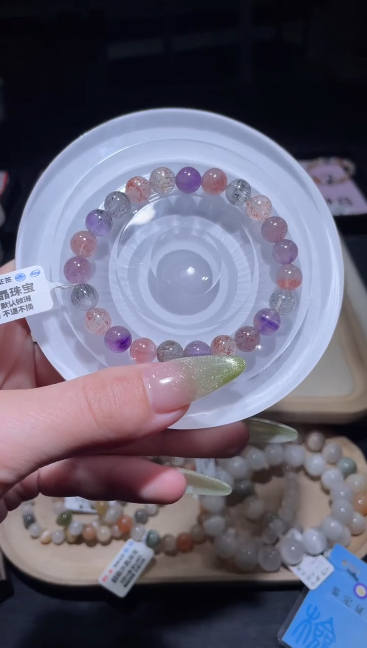 【闪购商品】水晶手链未镶嵌48号多性样发-R 8+