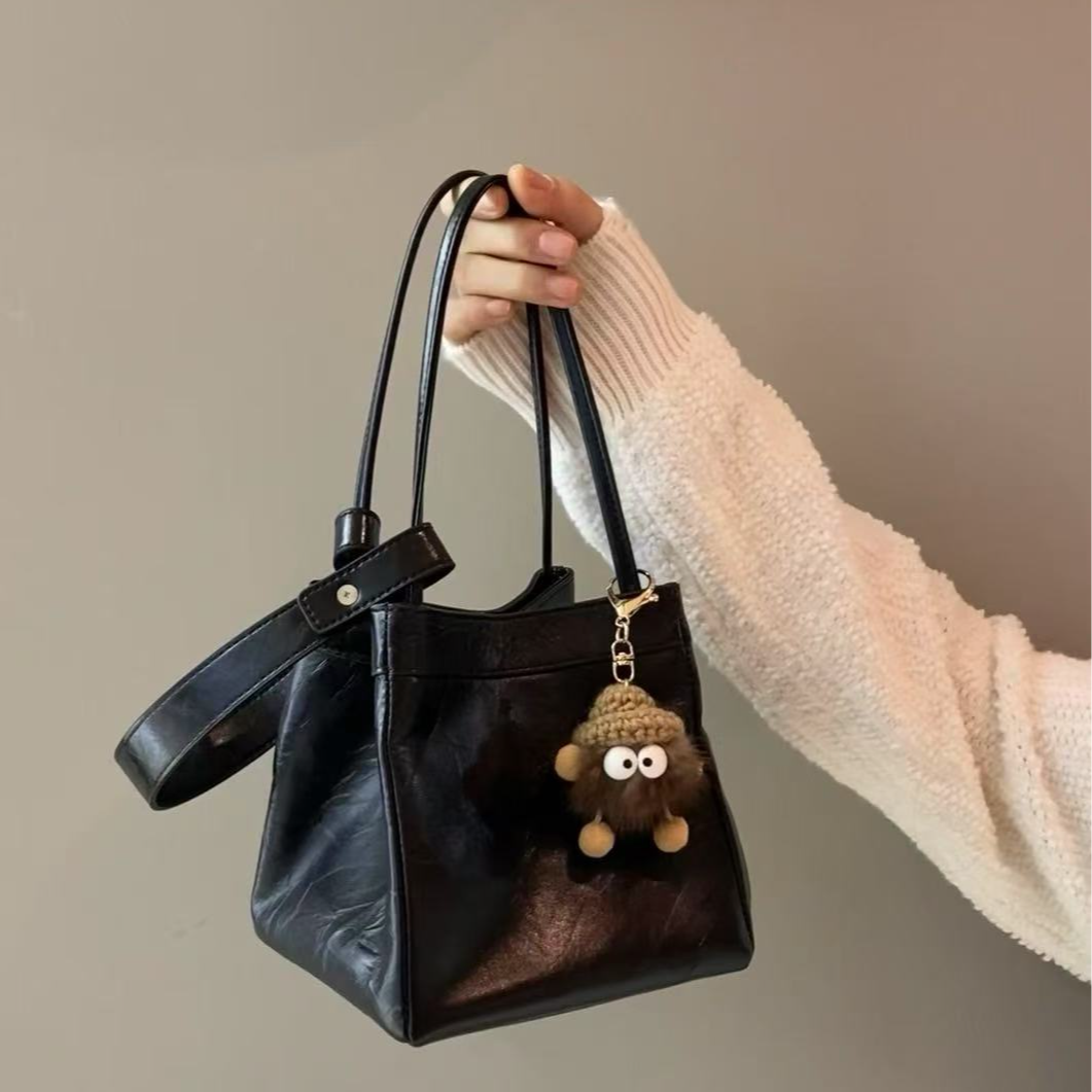 0746-0775白色百搭千鸟格手提包包牛仔