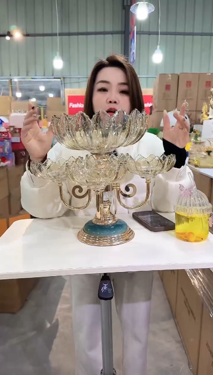 【闪购商品】玻璃于清花器K-早52