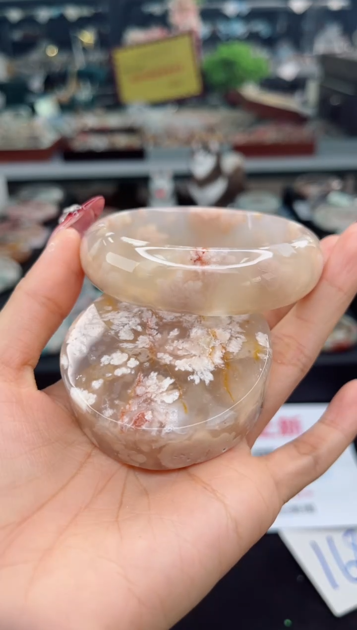 【闪购商品】石英质玉手镯未镶嵌60圈口（赠品镯心）3541567