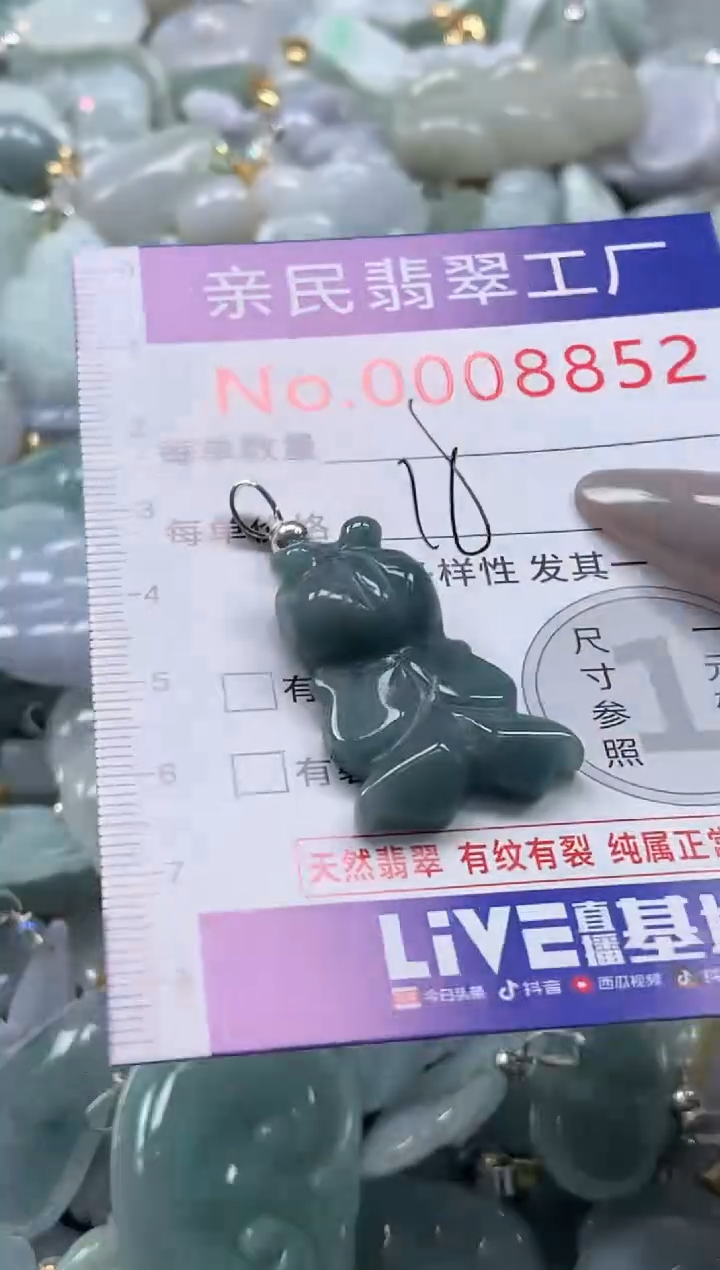 颈饰未镶嵌翡翠8852