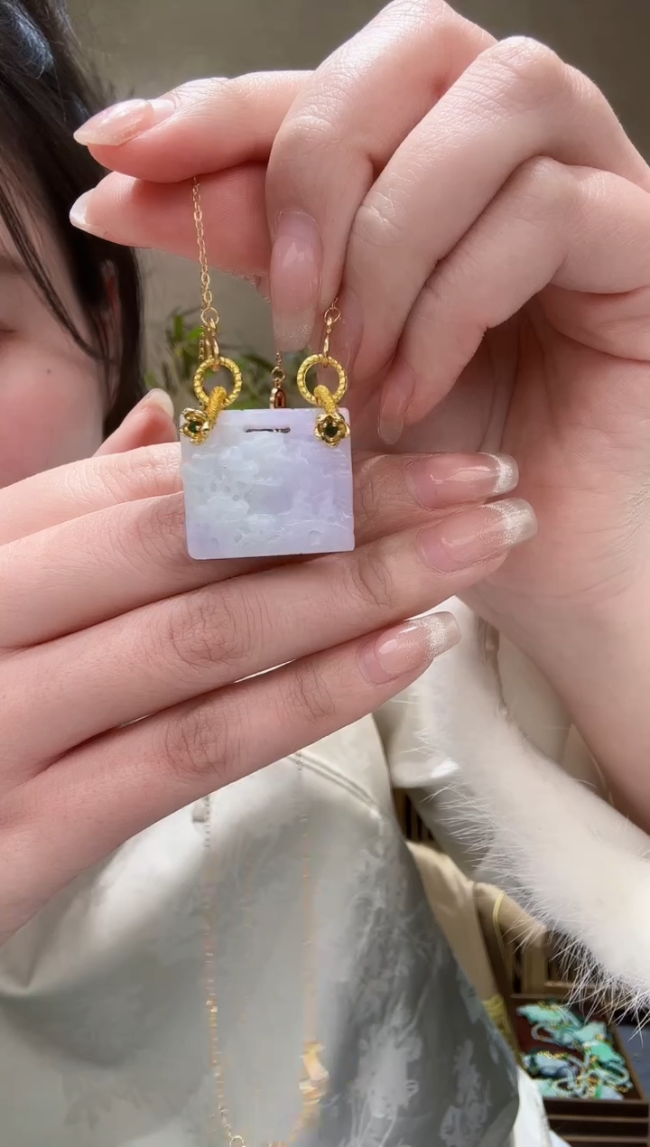 【闪购商品】翡翠颈饰未镶嵌吊坠