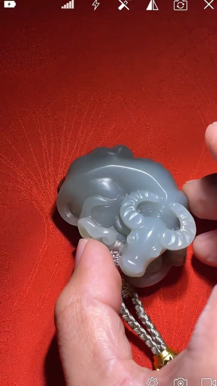 未镶嵌和田玉把件H 扭转乾坤