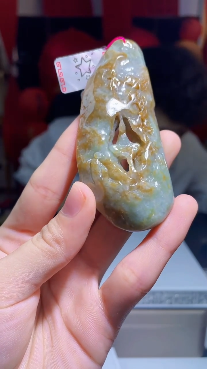 【闪购商品】翡翠吊坠(不含链)未镶嵌A190