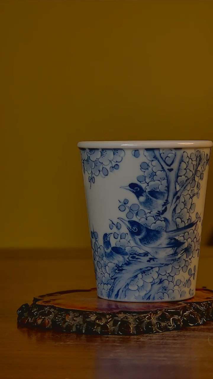 【闪购商品】杯手工手绘杯杯很美丽