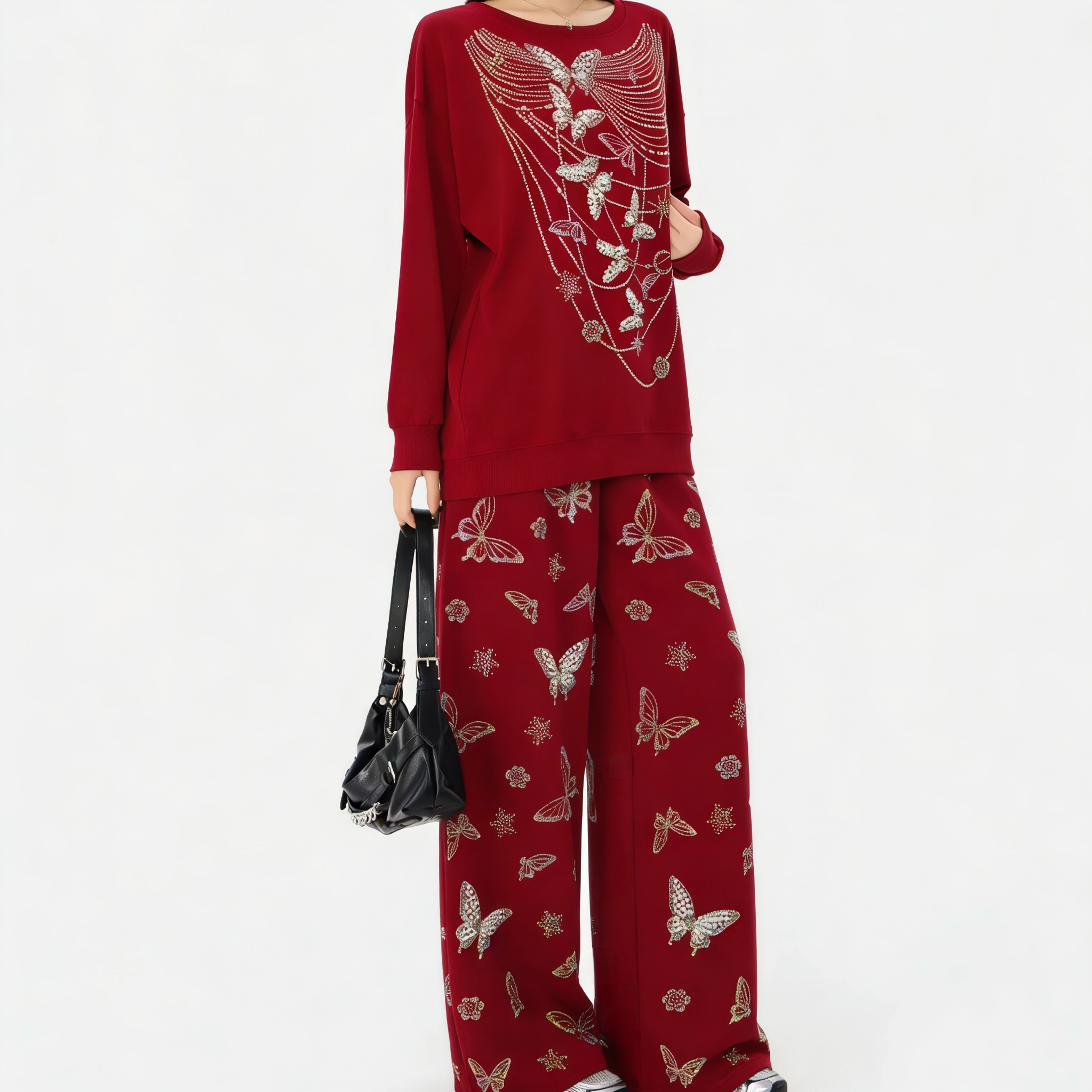 【C101-C116】（裤长106）2026新款深圳原创设计师欧货潮牌宽松套装