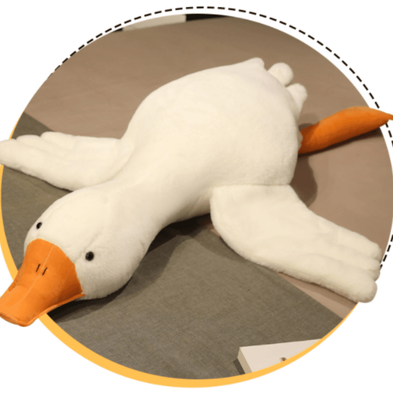 大白鹅抱枕大鹅毛绒玩具