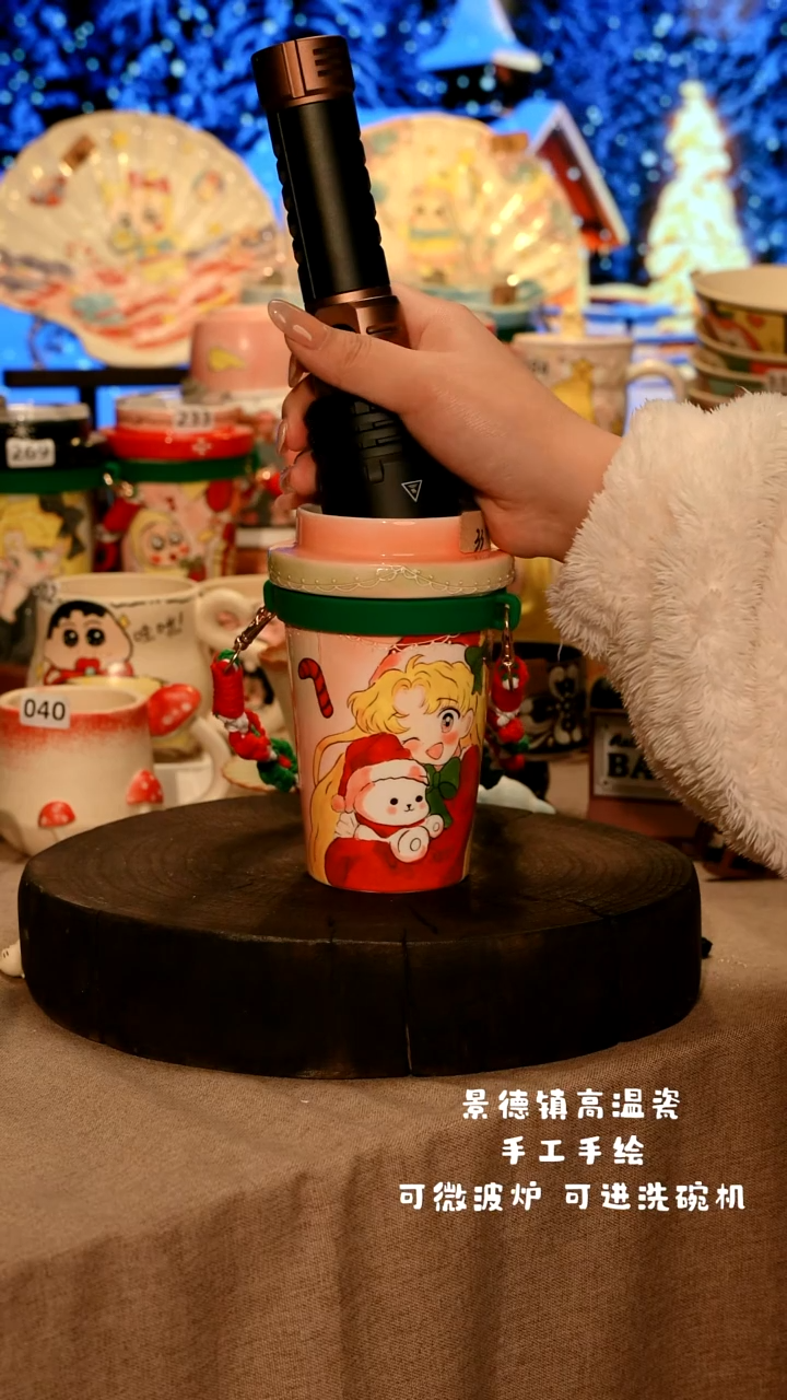 陶瓷033景德镇原创设计师款高温陶瓷手工手绘餐具碗盘子