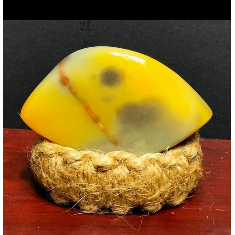 新疆戈壁石五彩盆景石精品链接直播间选购