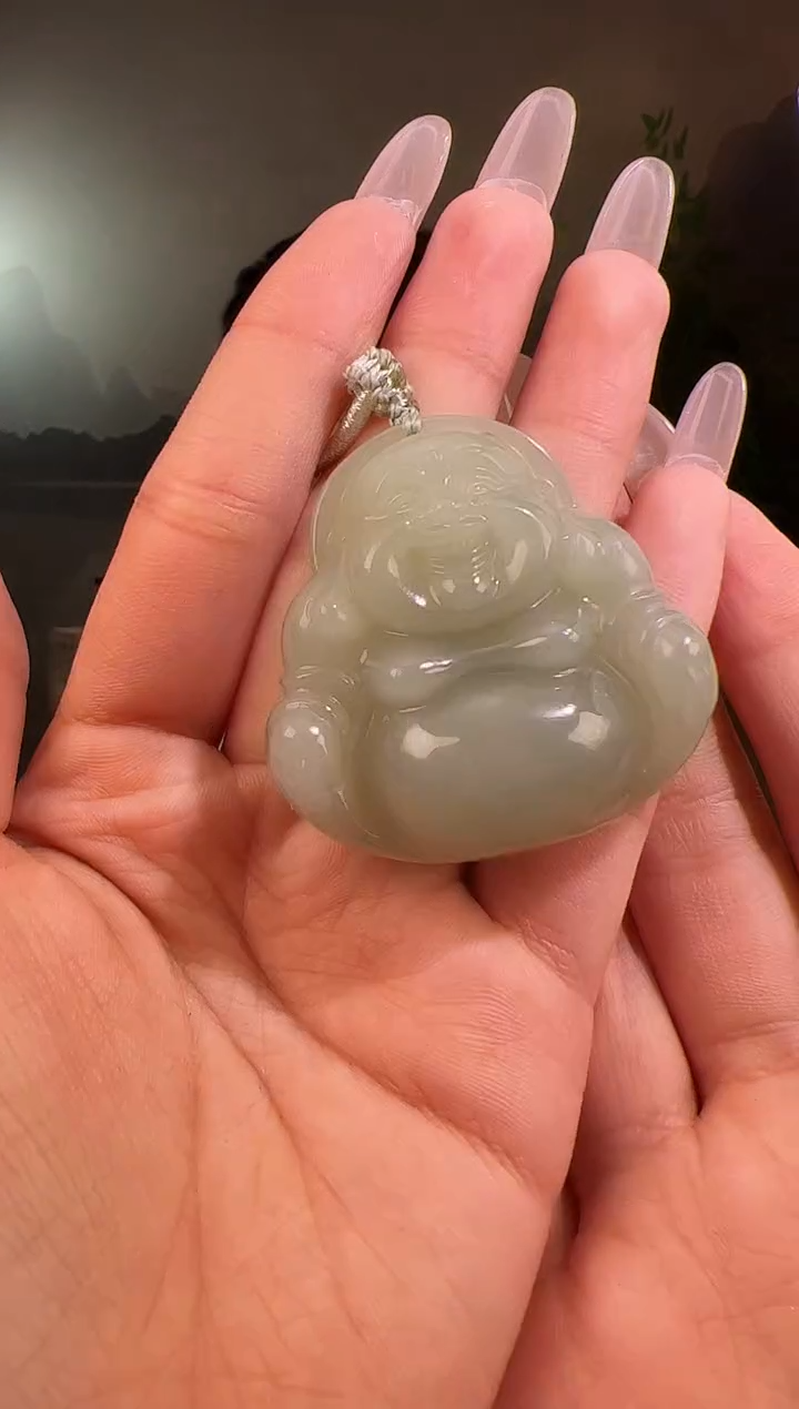 【闪购商品】和田玉颈饰未镶嵌佛公1232