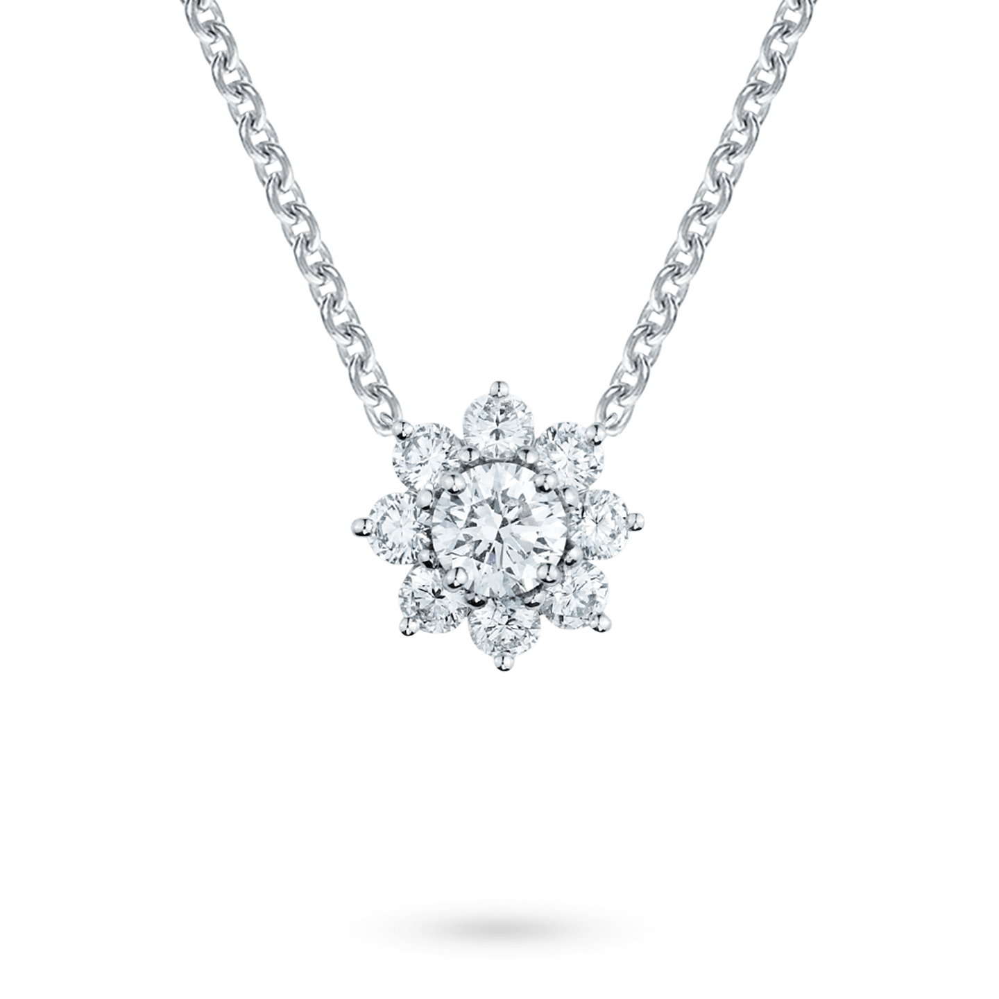 实验室培育钻石【直播福利】太阳花项链 CZ