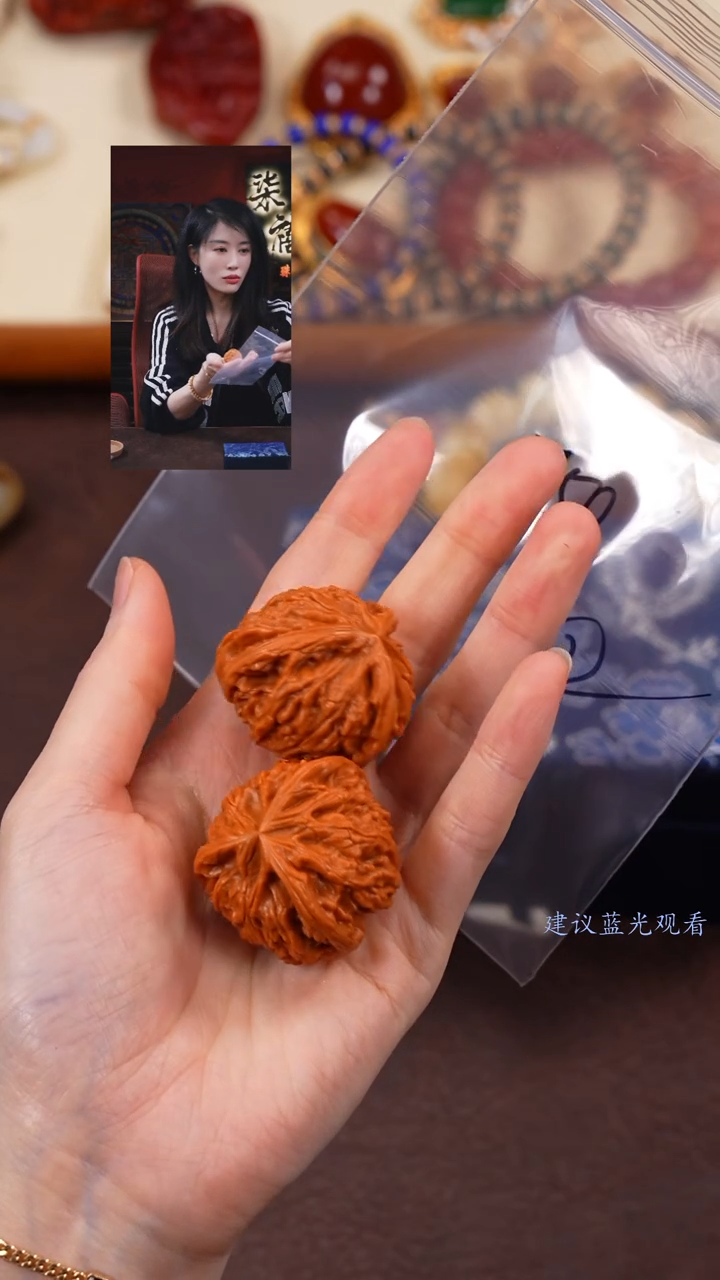 【闪购商品】文玩核桃把件柒禧文玩回血好物
