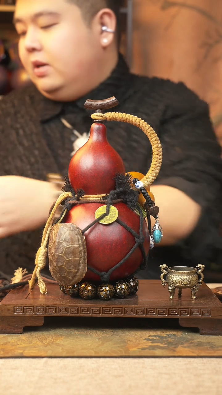 【闪购商品】355大漆葫芦一物一拍记葫堂出品