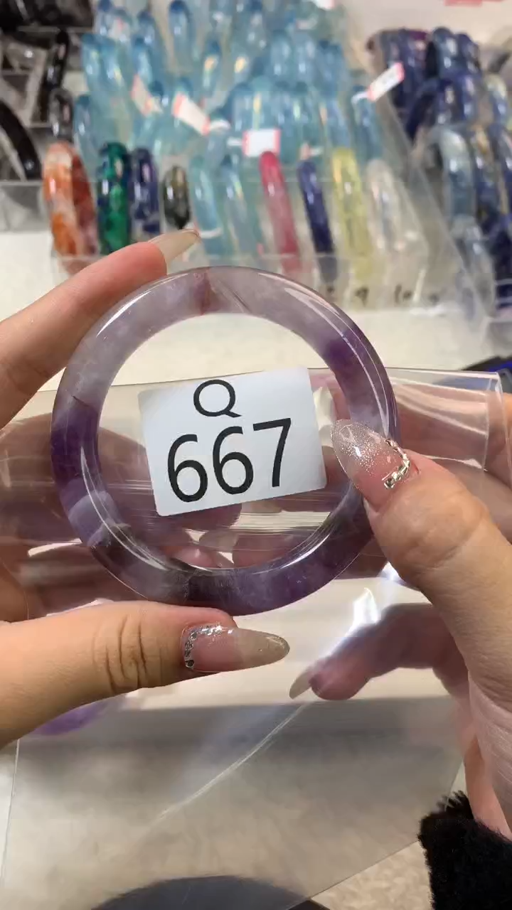 【闪购商品】水晶手镯Q未镶嵌水晶667-57