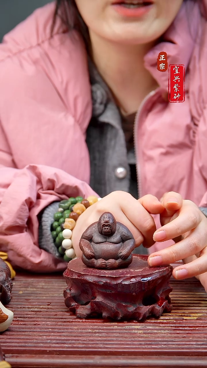 紫砂茶宠宜兴紫砂茶宠摆件