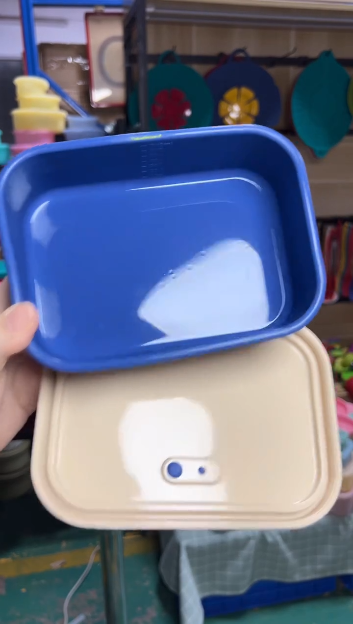 硅胶FF-深蓝底米灰盖-700排气方盒