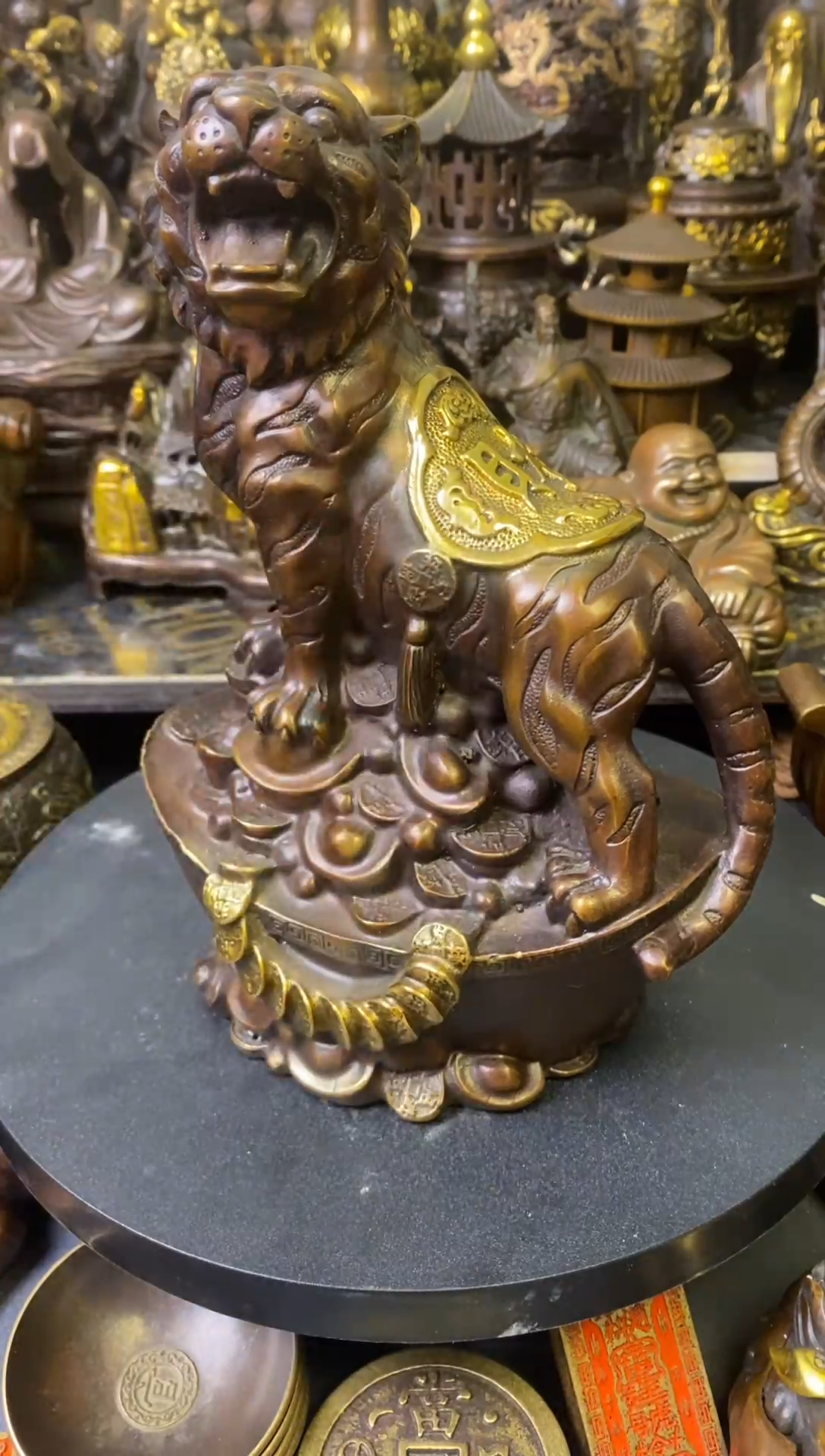 文玩铜器摆件8888