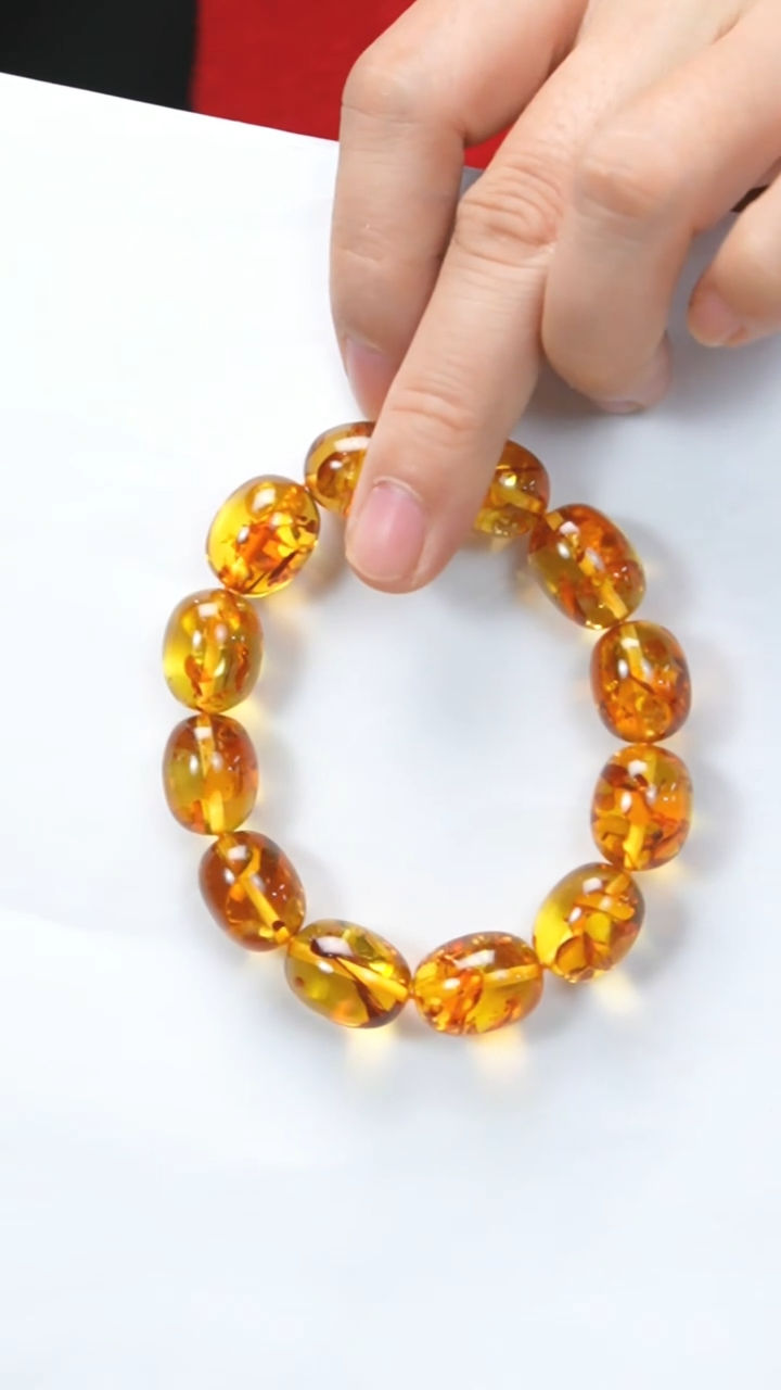 【闪购商品】琥珀珠宝奇石未镶嵌13mm 