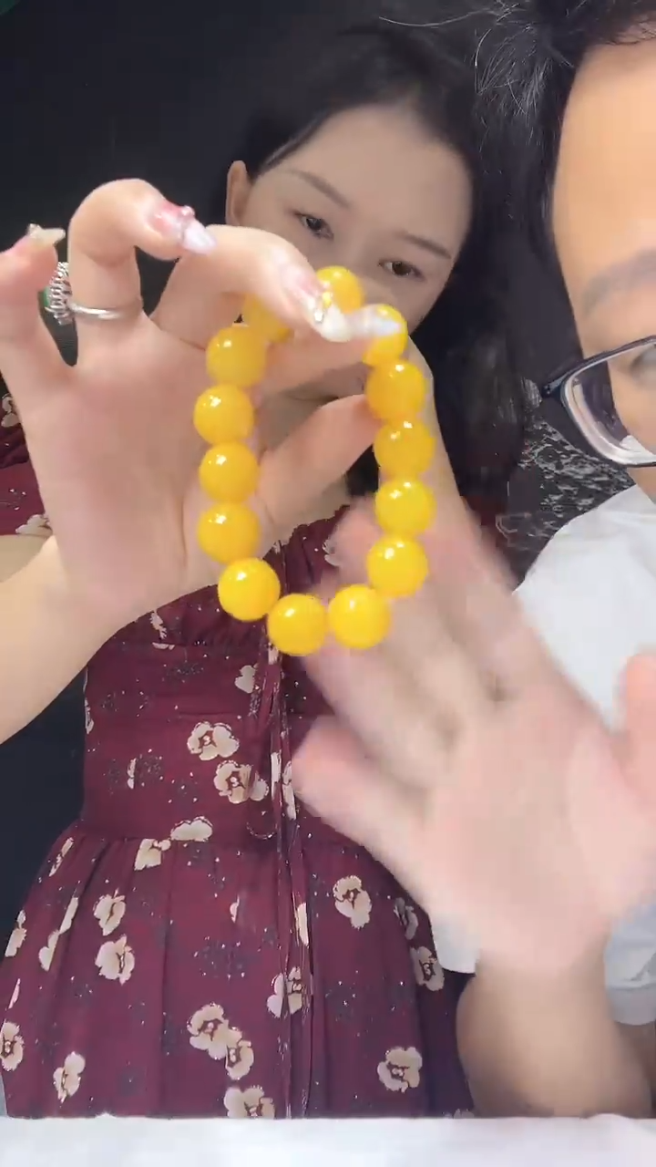 玛瑙/玉髓颈饰未镶嵌3142满黄手串多样性发一条