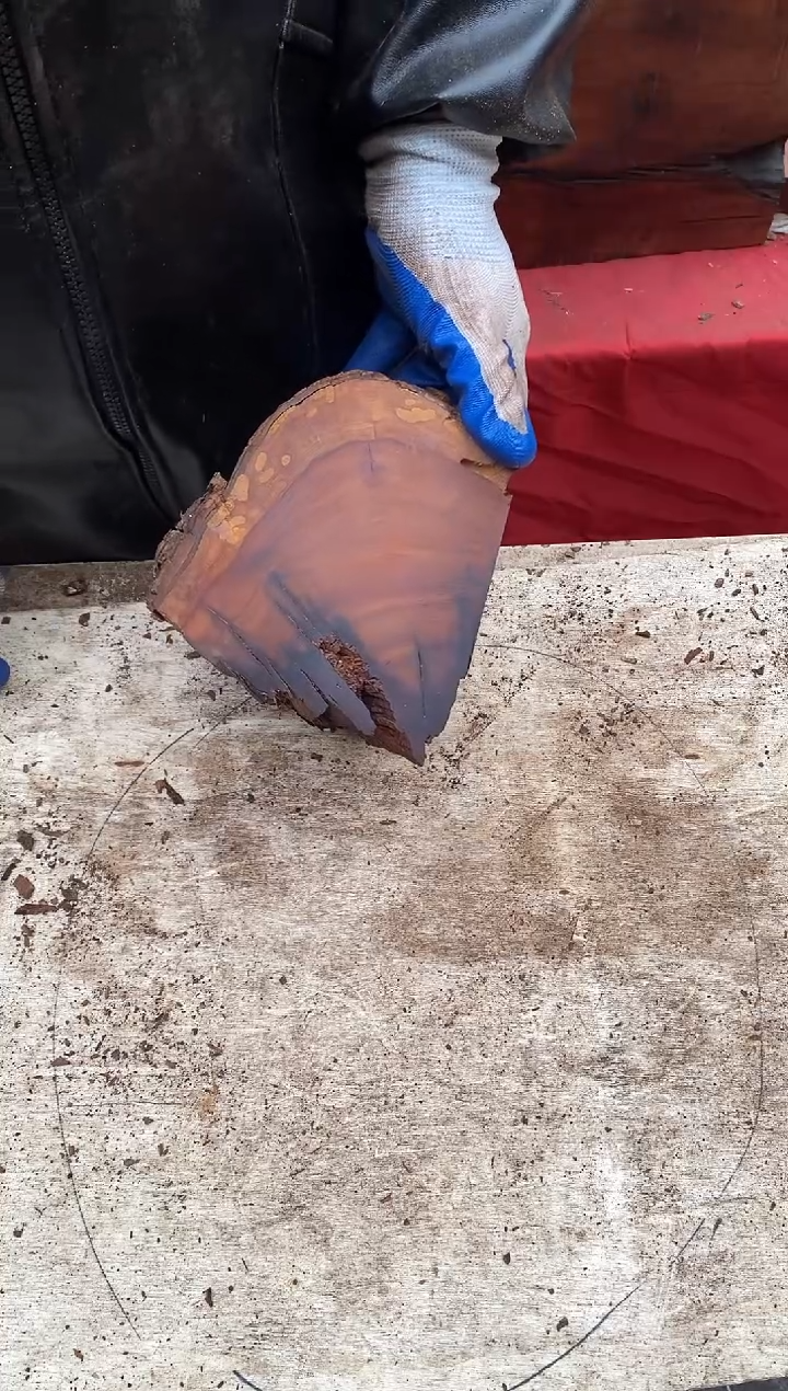 枣木【66】号原木段，尺寸随型