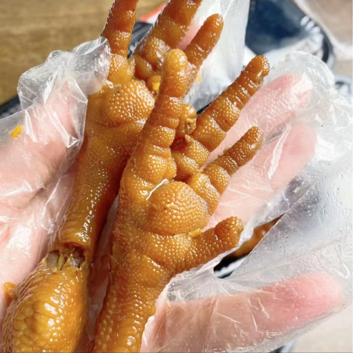 哈尔滨正宗商委鸡爪子传统手工制作好吃美味家乡热销
