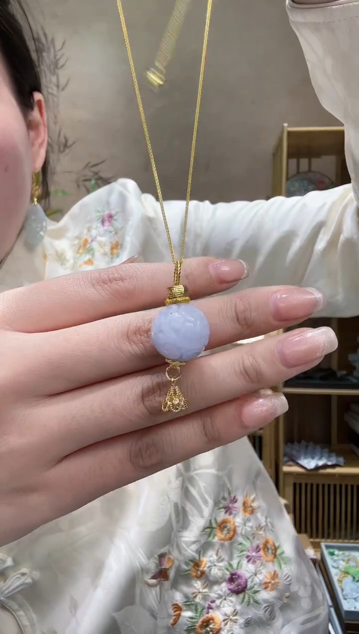 【闪购商品】翡翠颈饰未镶嵌吊坠