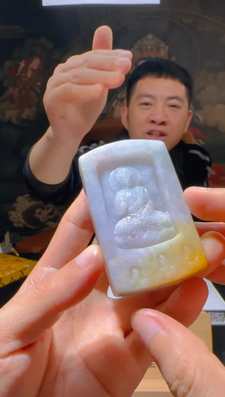 【闪购商品】定制翡翠未镶嵌L-@@QJSXJ221036