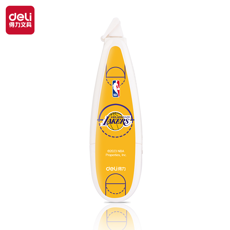 【新疆包邮】得力笔型修正带NBA联名可替换芯VR11