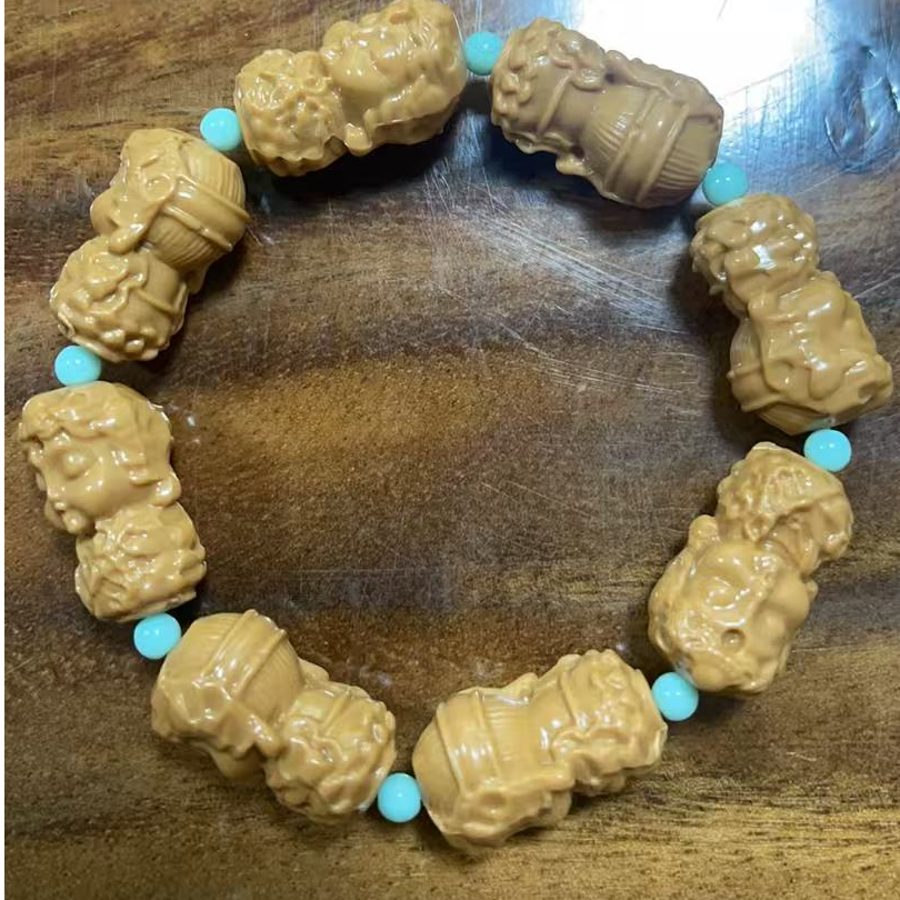    福玺甄选黄手串8000