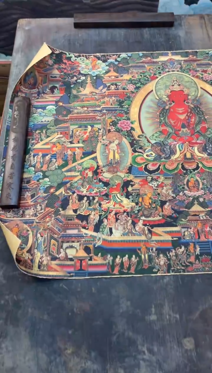 卷轴画刘洋画院老六专属AA33