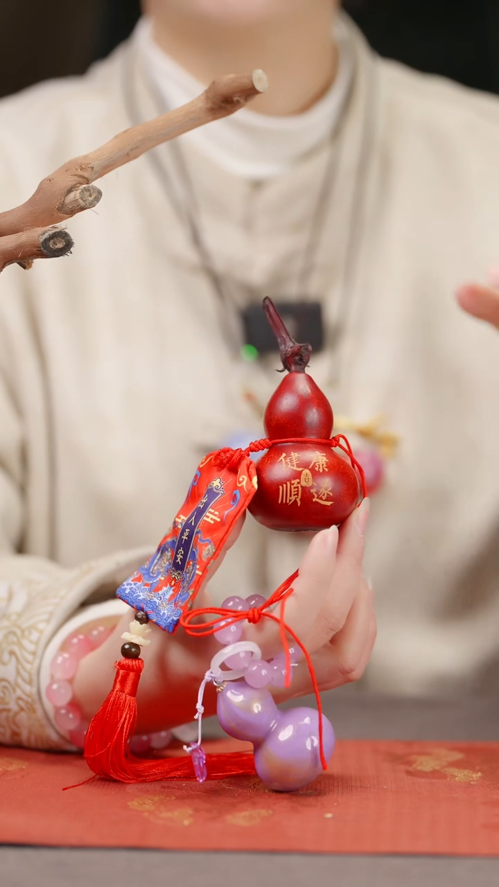 【闪购商品】111大漆葫芦手捻车挂脖挂摆件