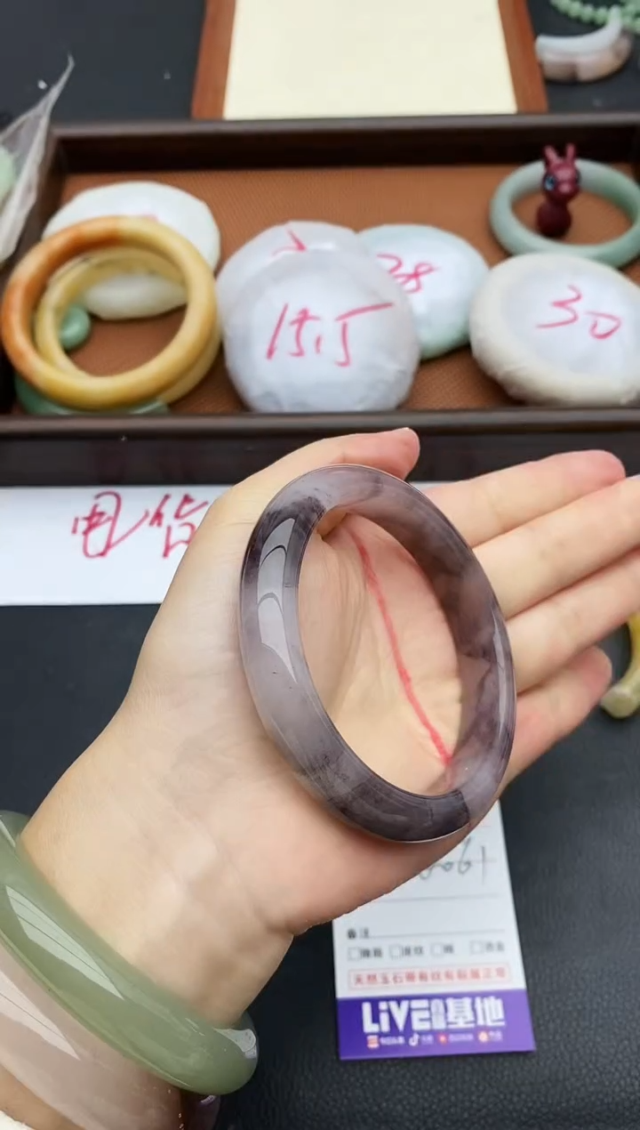 未镶嵌手镯石英质玉179+60/61