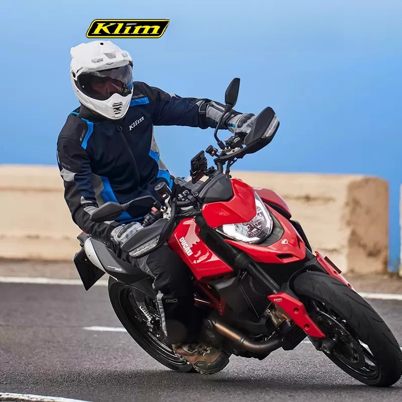 KLIM感应Induction夏季摩托车网眼骑行服套装男赛车四季夹克透气