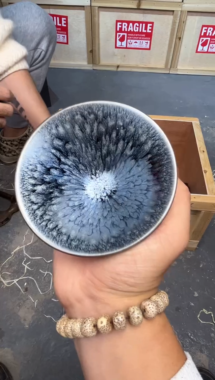 茶盏百花斗笠主人杯精选一只