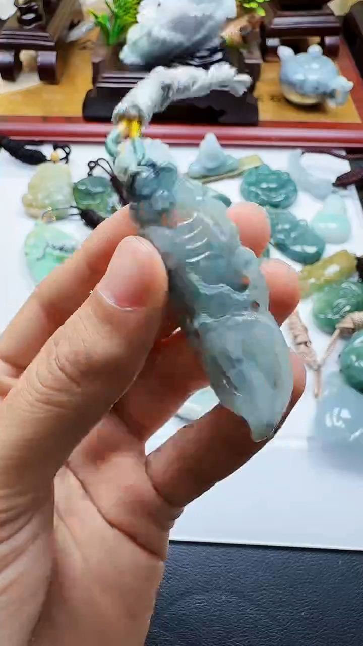 吊坠(不含链)未镶嵌翡翠1