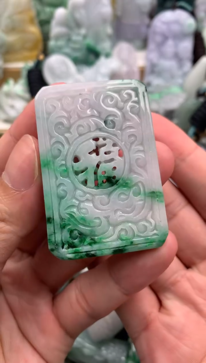 吊坠(不含链)未镶嵌翡翠1